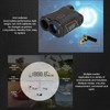 Laser Rangefinder Multifunction 6X Magnification Waterproof Dustproof Flag Pole Lock