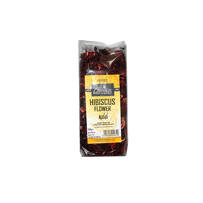 Greenfields Hibiscus Flower, 100 g
