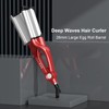 Hair Curling Iron Wand 28mm Ceramic Hair Waver Egg Roll