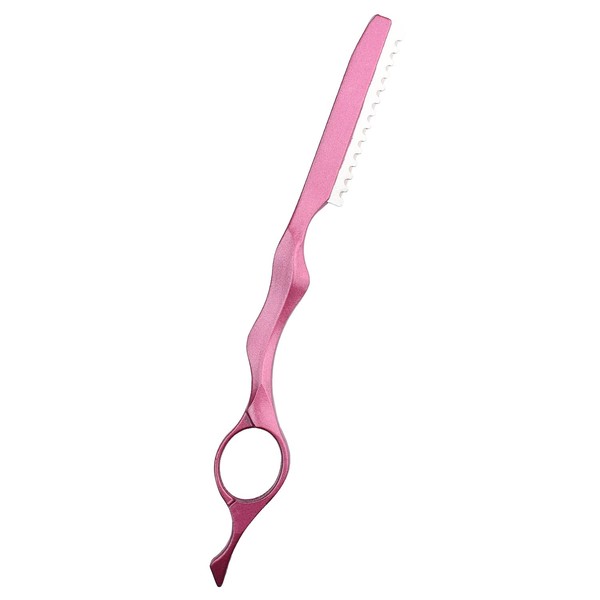 AOVNA Hair Styling Razor Professional Thinning Razor Hair Cutting Texturizing Razors for Salon Home Use (pink)