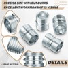 Shimeyao 8 Pcs Coarse Thread 16 Teeth Connector for 1"/