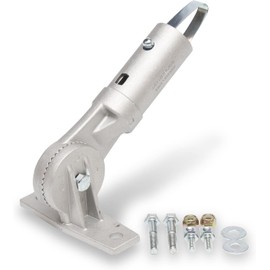 MARSHALLTOWN Push Button Handle Adapter, For Concrete Brooms, Darbies, Fresnos, Made in the USA, TSPBBRKT