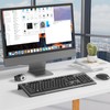 Beego Ergonomic Computer Keyboard Stand Holder Black Acrylic Keyboard Riser