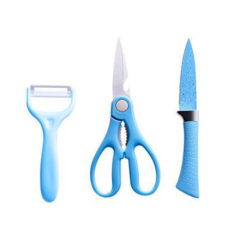 Colorful 6 Piece Knife Set Stainless Steel Practical Kitchen Knife
