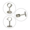 IHRDNNR Curtain Rod Brackets Heavy Duty Ceiling-Mount Rod Holders for