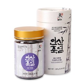 Phosphate bamboo salt Insan Bamboo Salt 9-Times Purple Bamboo Salt Solid 240g / 인산죽염 9회 자죽염 고체 240g