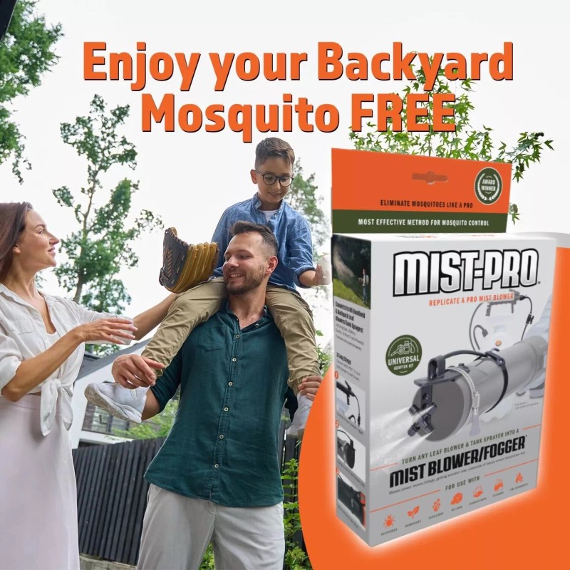 MIST-PRO, Mist Blower Fogger Mister Pesticide Insecticide Sprayer Mosquito Ticks