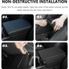 Upgraded Car Center Console Cover, Microfiber Leather Car Armrest Cover