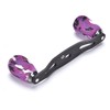 Fishing Reel Handle Knob Carbon Fiber Frame with Fittings Replacement