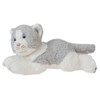 Cuddlimals Griffin Grey Lying Cat Kids Soft Toy, 25 cm