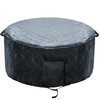 Insulated Inflatable Hot Tub Cover Round Full Coverage Hot Tub