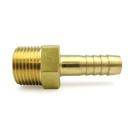RoHS Brass Hose Nipple GHN(R) - 0216 1/4 x 16
