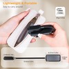 Gritin Gritin Leselampe Buch Klemme, USB C Wiederaufladbare Buchlampe mit