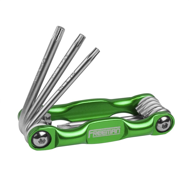 Freeman P3PHKS Folding Metric/SAE Hex & Torx Wrench Kit