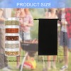 FWUNYVN 2 Sets 5 Layers Clear Portable Travel Spice Jars,
