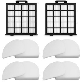 AZ4002 Replacement filter for Shark Detect Pro Max Upright Vacuum AZ4000 AZ4002 AZ4000C - 2 PACK HEPA Filters+ 4 PACK Foam & Felt Filters