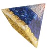KYEYGWO Positive Energy Pyramid Gemstone, Star of David Pyramid Reiki