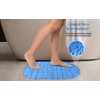 Splash Home Pop Bathtub Mat Non-Slip, Shower Mat Machine Washable