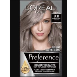 L'Oréal Tinte Preference Loréal Alto Brillo Tono 8.11