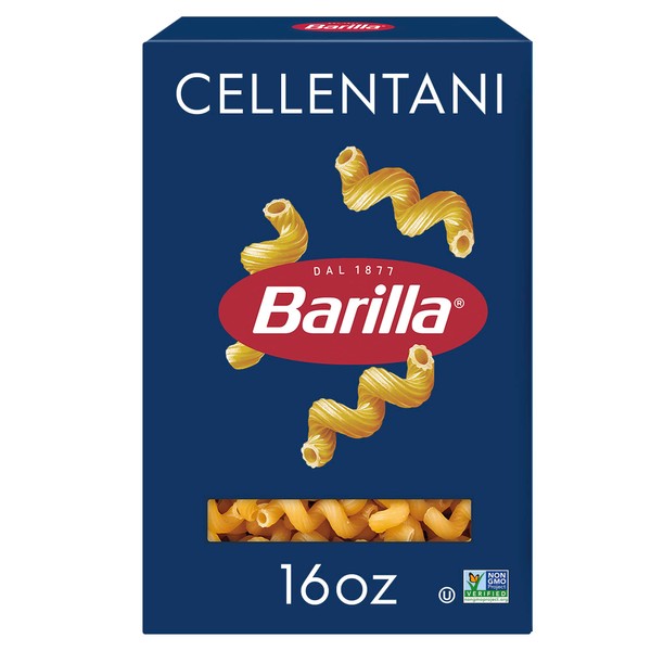 Barilla Pasta, Cellentani Pasta, Cavatappi Pasta, 16 Ounce