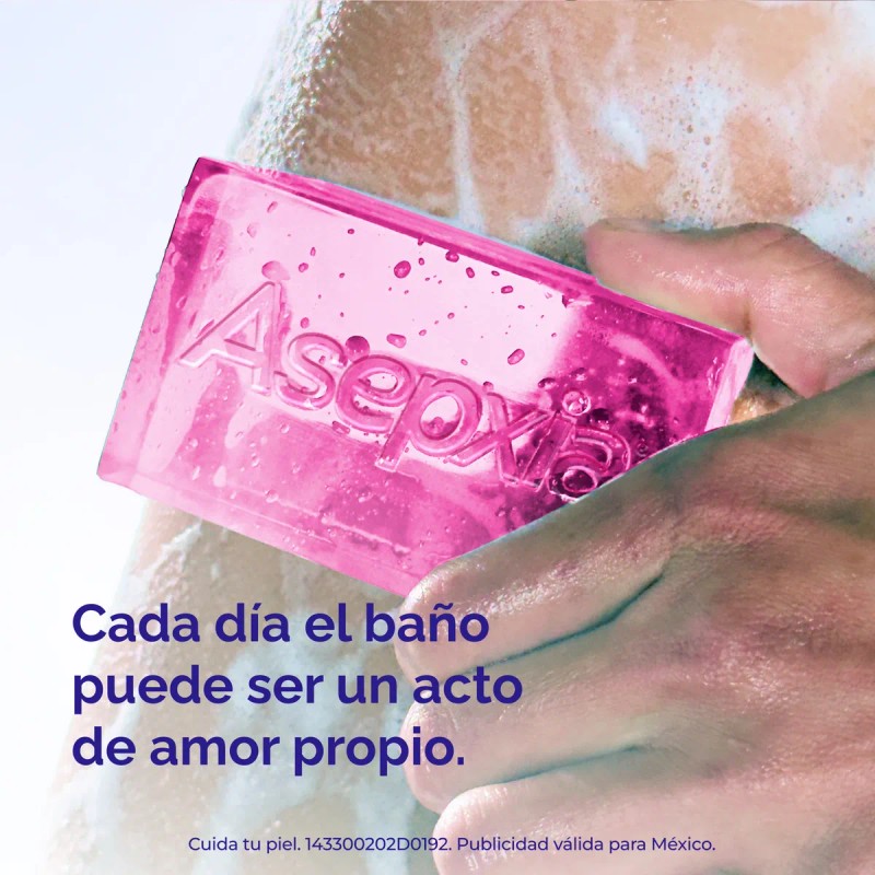Asepxia Jabón En Barra Suavizante Cara Y Cuerpo 100g