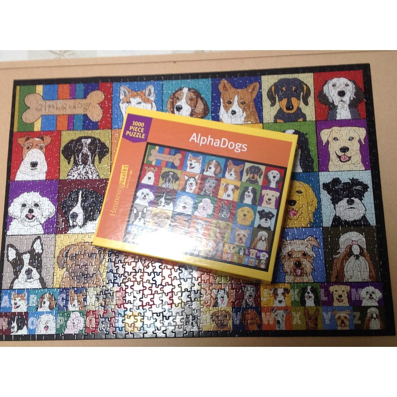 Alphadogs 1000 Piece Jigsaw Puzzle
