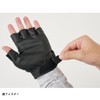 Daiwa 25DG-8125 Game Gloves, 5-Cut Tide Black, L