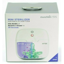 Munchkin 59S Mini Sterilizer Portable UV Sanitizer USB Battery Power 2020 Sealed