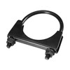 Partuto 1pc 2.56" Universal Car U-Bolt Exhaust Clamp - Stainless