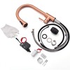 TUTEW Touchless Kitchen Faucet with Pull Down Sprayer, Red Copper