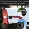 Mailbox Latch and Handle Kit, Metal Secure Replacement Set for