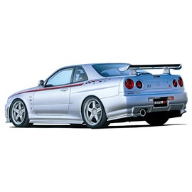 Aoshima Bunka Kyozai 1/24 The Model Car Series SP05 Nissan BNR34 Skyline GT-R NISMO S-TUNE 2004 Plastic Model