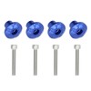 4Pcs Motorcycle Front Fender Frame Slider Screw Fit for YAMAHA