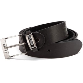 BEZLIT Men's Jeans Belt Print Jeans, black
