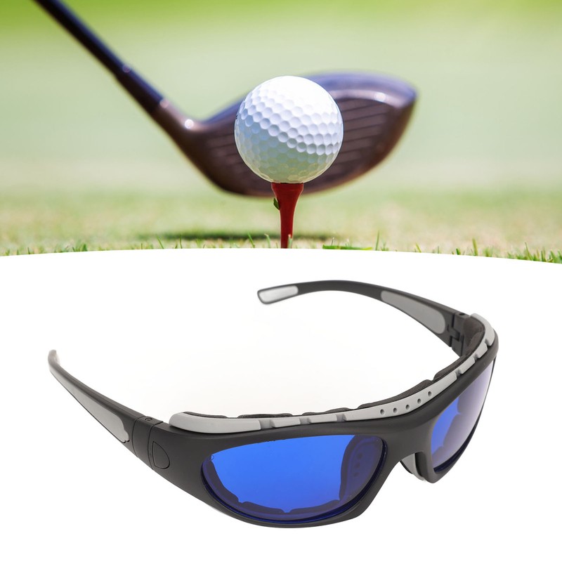 Golf Ball Finder Glasses PC Clear Wide View Anti Slip