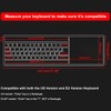(2 Pack) Universal Clear Anti-Dust Keyboard Skin Protector Cover for