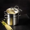 RÖSLE Spaghettiheber, Hochwertige Spaghettikelle mit Hakengriff, Edelstahl 18/10,spülmaschinengeeignet, 29.5 cm