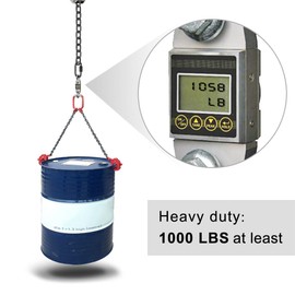 BeneLabel Hanging Chair Kit Hammock Hanging Kit, Heavy Duty Silent Swing Hanger and 39.37"/3.28ft punching bag chain, Playground Hanging Hammock Chair Punching Bag with 2 Screws, 450kg Capacity