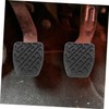 FELTECHELECTR 4pcs Rubber Clutch Pedal Pads Slip Brake Pedal Cover