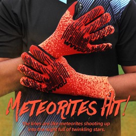 WVVOU Soccer Goalie Gloves Youth Adults, High Performance Goalkeeper Gloves, Breathable Soccer Gloves, 4+3mm Super Grip for The Toughest Saves