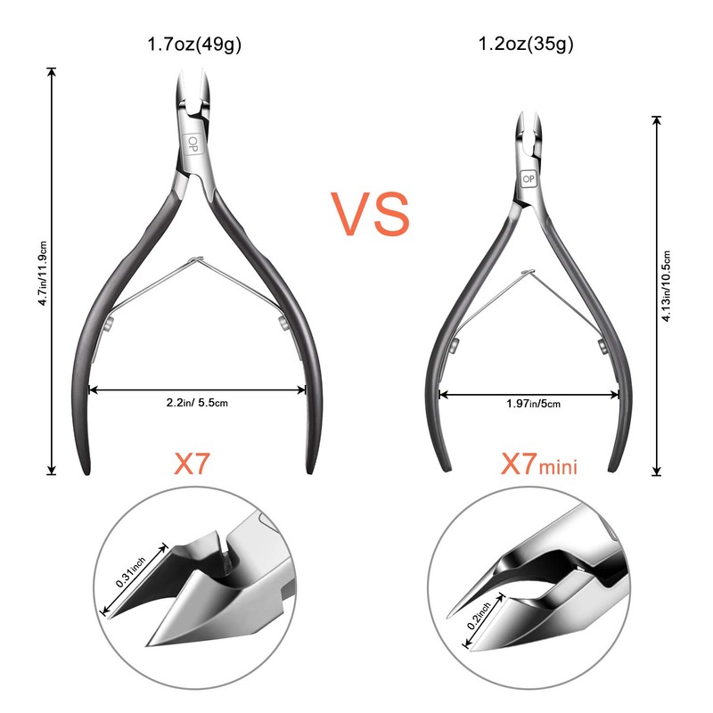 Cuticle Nippers Salon Grade for Manicurist Extremely Sharp Effortless Cuticle