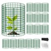 Toolterritary 15 Pack Plant Protectors from Animals, 12" H X