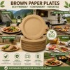 Round Layer Disposable Plates: 3 Plates 60 Servings Total 20