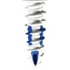 #6 WallDriller Plus Anchors - with Screws, 12 Pack