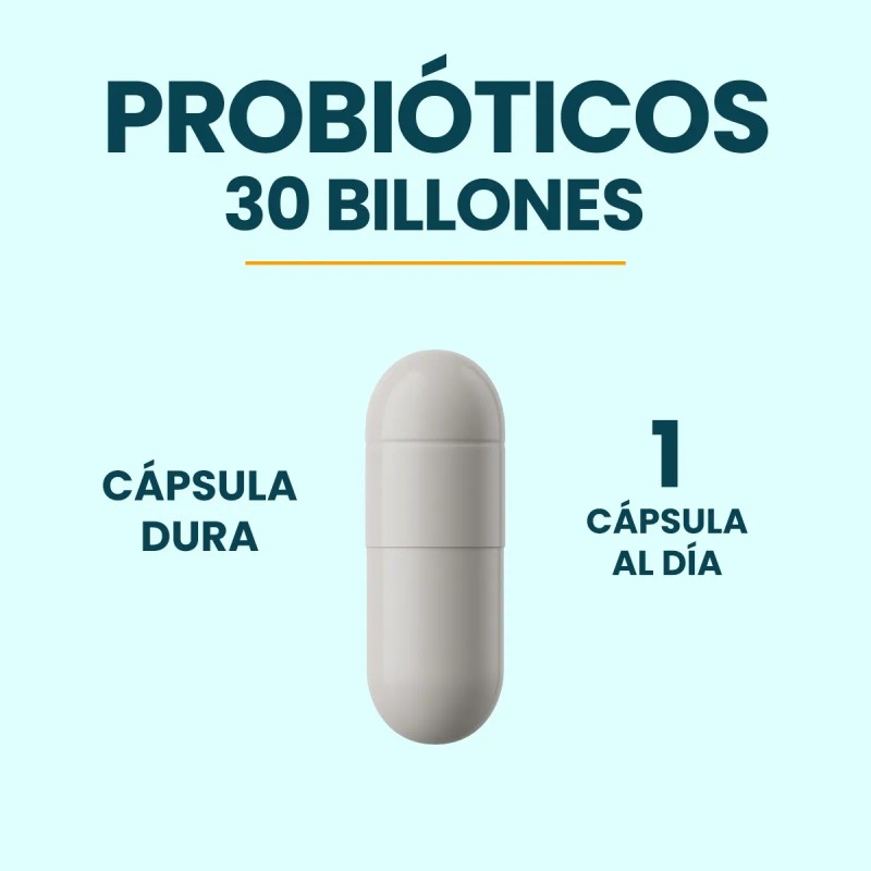 Solanum Probióticos Billones Cápsulas