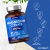 Magnesium Citrate Capsules 2000mg | 100 Count | 600mg Elemental