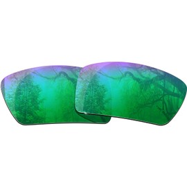 HiCycle2 Polarized Replacement Lenses for Oakley Eyepatch Sunglass-Multi Options (green)