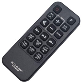 AKB74815396 Replacement Remote fit for LG Sound Bar SJ4R SJ3 SJ4 SJ4Y DJ4Y-S SH3B SH4Y SPJ4BW S65S3S SJ4Y-S SK4D SPH3BW SPJ4S SPH3B-W SPJ4-SLASC47 SPJ4B-W S65S3-S DJ4YS SJ4YS