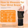 Beugo 2 Pack Wrist Support Sleeve, Copper Wrist Supports, M
