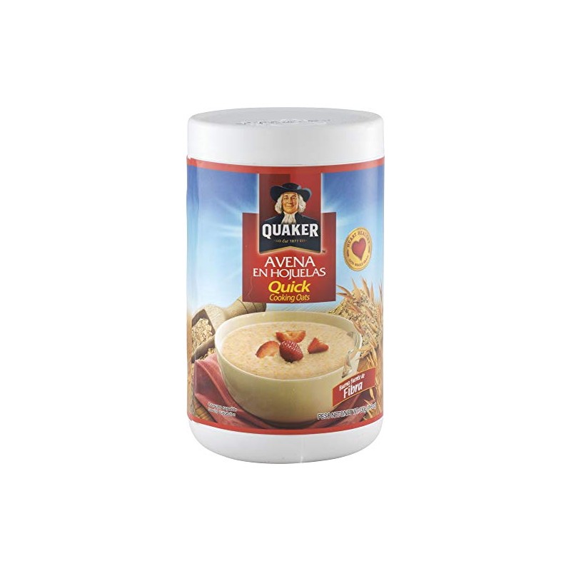 Quaker Avena en Hojuelas Quick Cooking Oats, 11.6 Oz